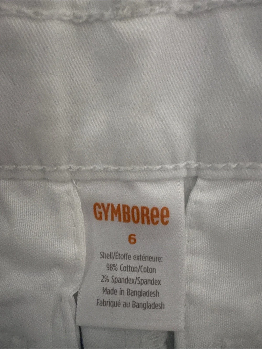 Gymboree simple white